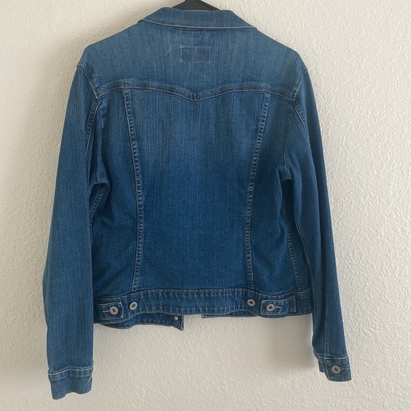Levi’s Women's Original Denim Jean Trucker Jacket L - Picture 5 of 12